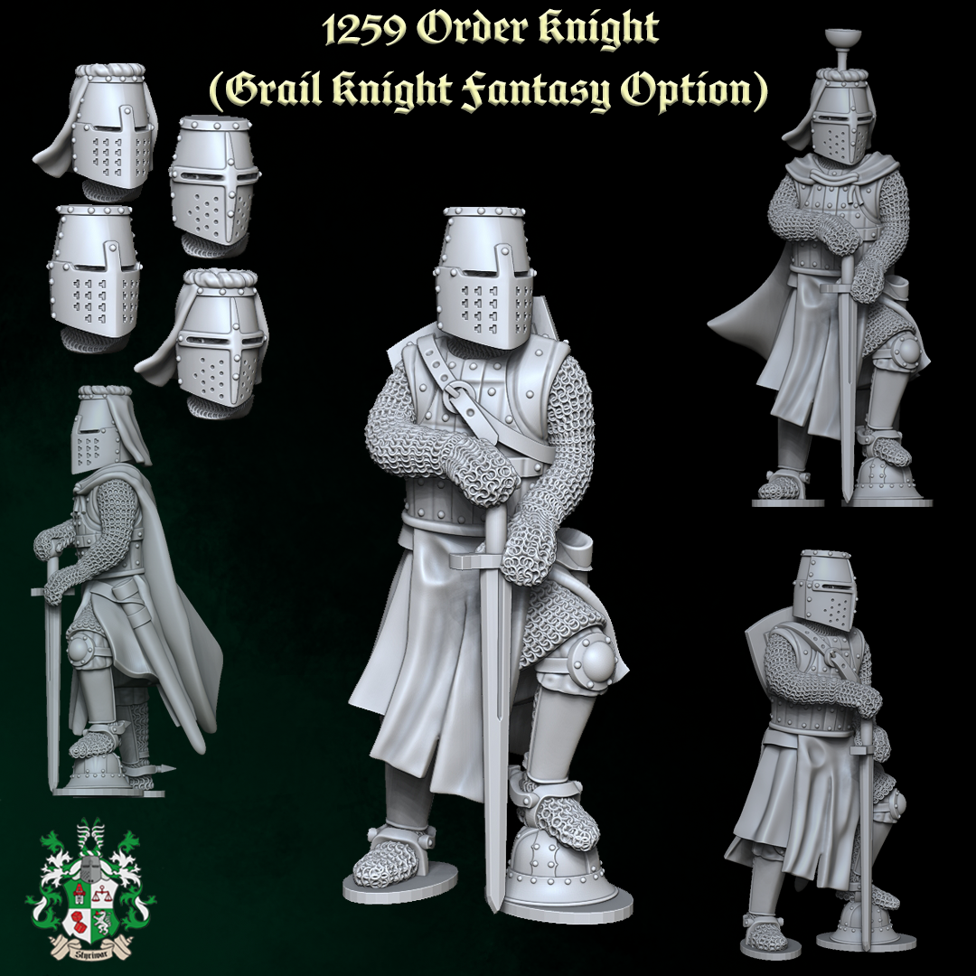 1259 Order Knight (Grail Knight Option)